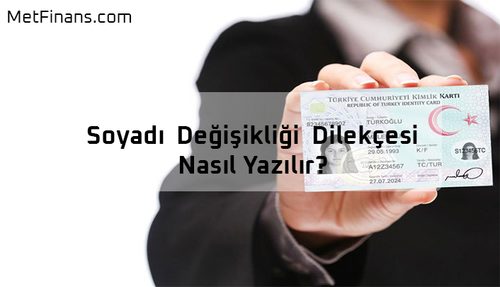 Soyadı değişikliği 2020