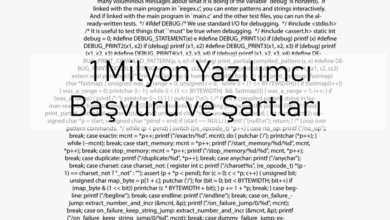 1 Milyon Yazılımcı Başvuru ve Şartları